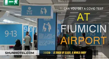 Fiumicino Airport: COVID Testing Availability and Requirements