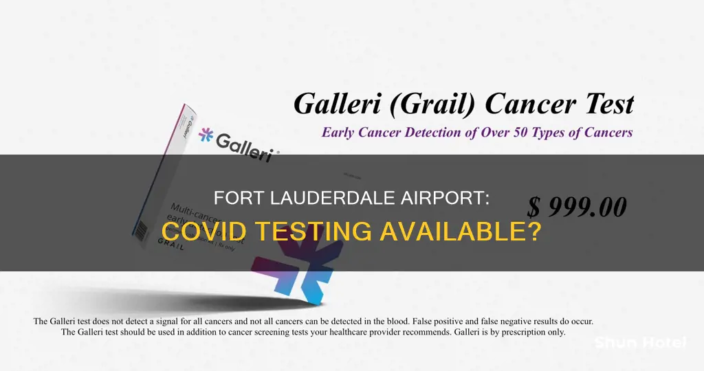can you get a covid test at fort lauderdale airport