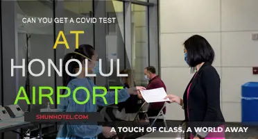 Honolulu Airport: COVID Testing Available?