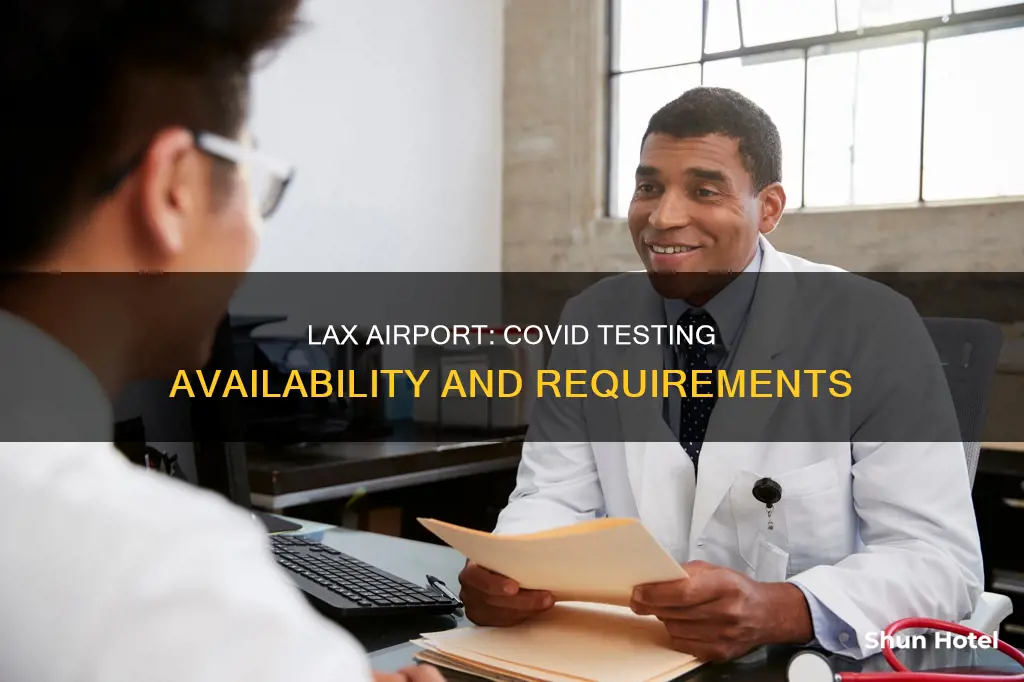 can you get a covid test at lax airport