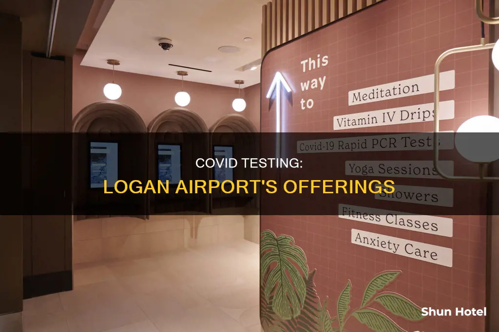 can you get a covid test at logan airport
