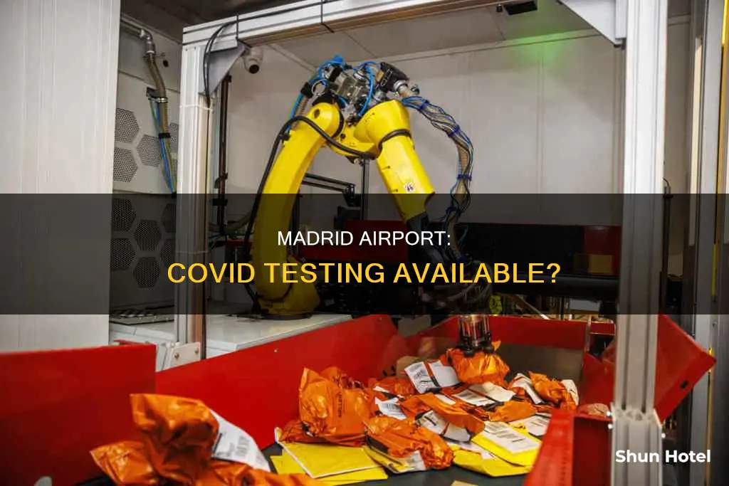 can you get a covid test at madrid airport