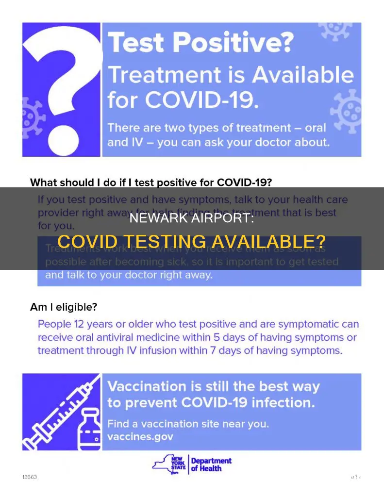 can you get a covid test at newark airport