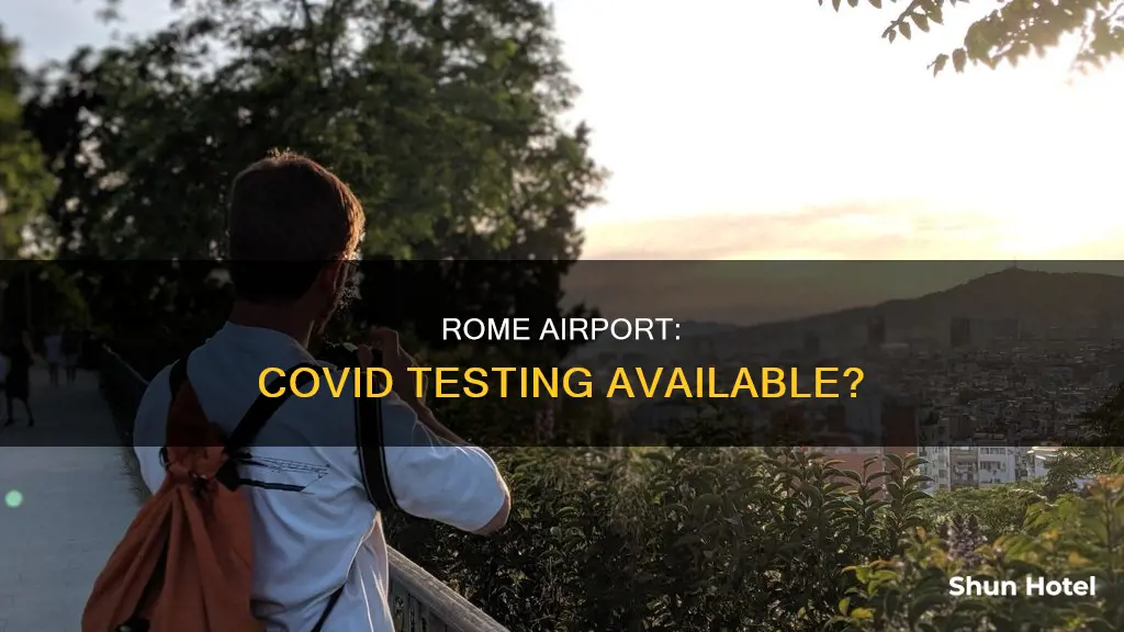 can you get a covid test at rome airport