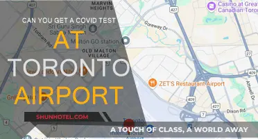 Toronto Airport: COVID Testing Available?