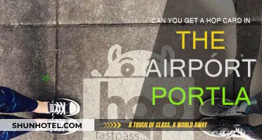 Hop Card Availability at Portland Airport