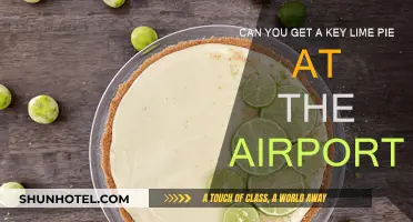 Key Lime Pie: Airport Availability and Accessibility