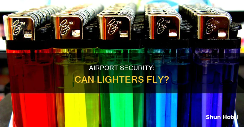 can you get a lighter through airport security