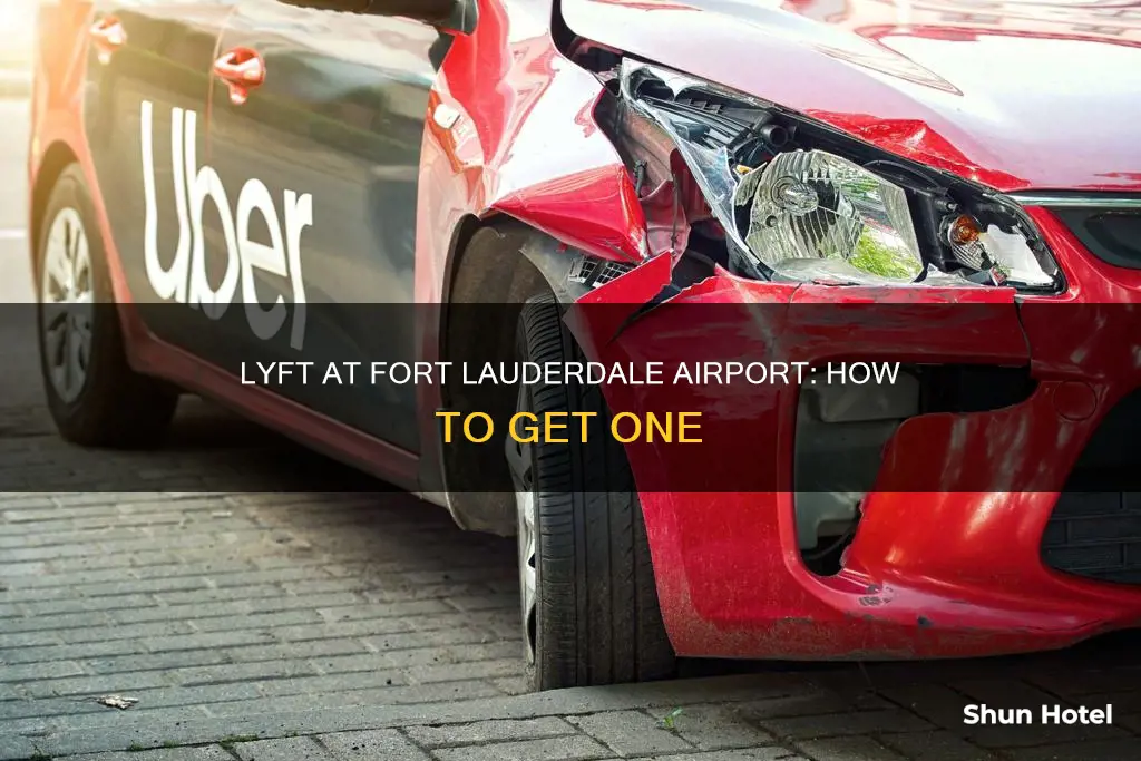 can you get a lyft at fort lauderdale airport