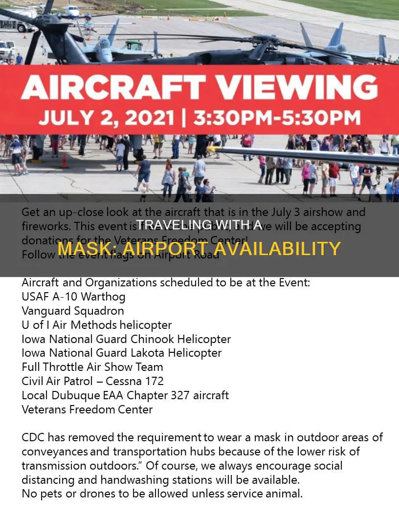 can you get a mask at the airport