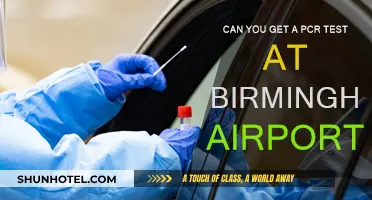 PCR Tests: Birmingham Airport Availability