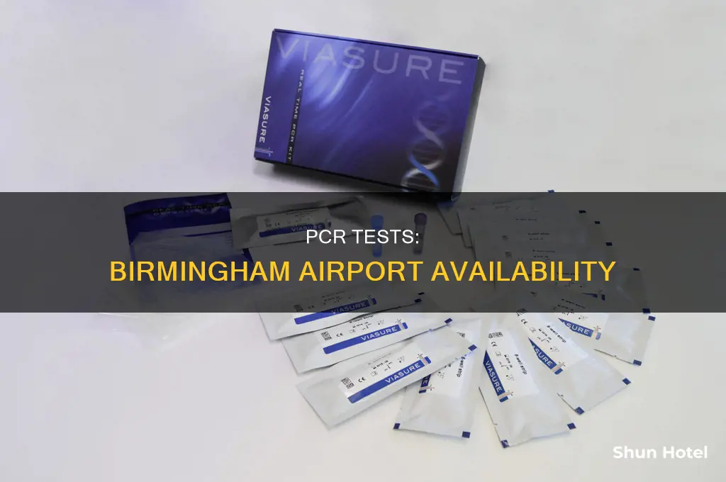 can you get a pcr test at birmingham airport