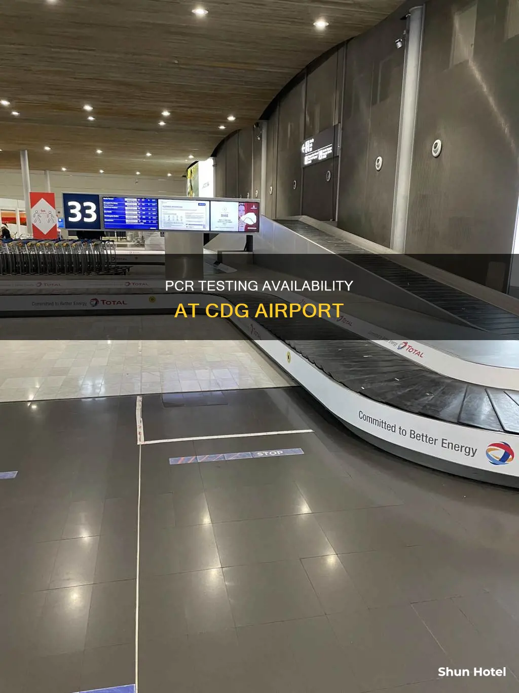 can you get a pcr test at cdg airport