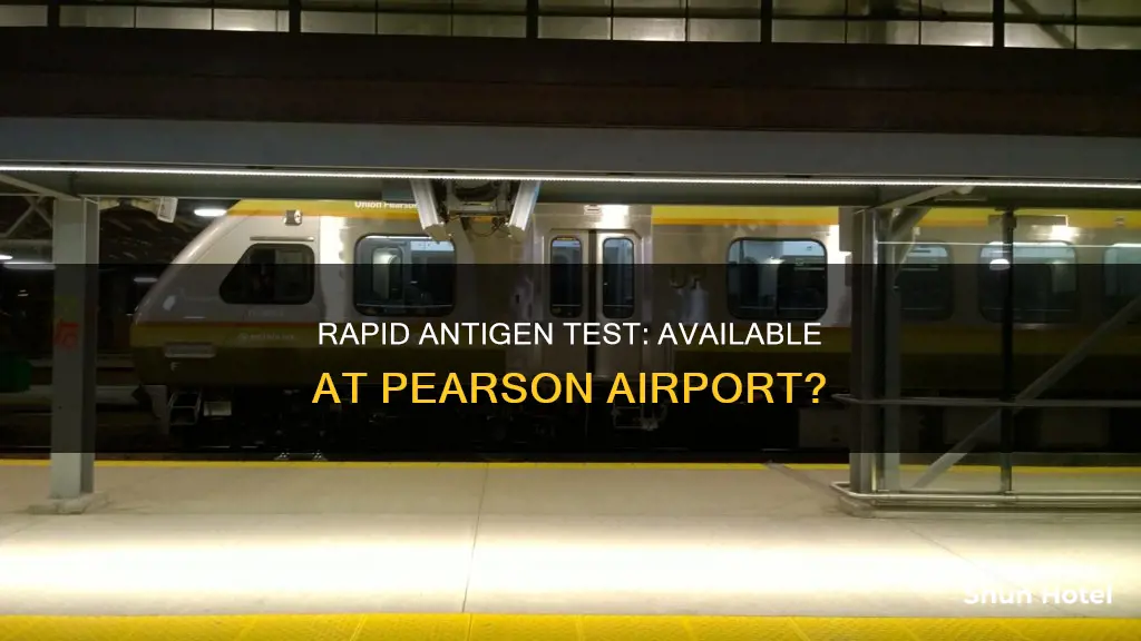 can you get a rapid antigen test at pearson airport