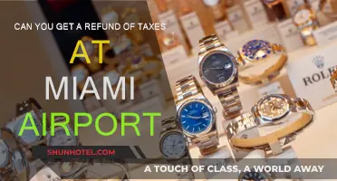 Miami Airport Tax Refunds: What You Need to Know