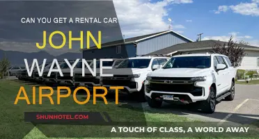 John Wayne Airport: Renting a Car Simplified