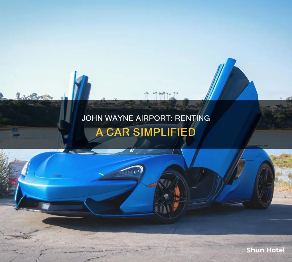 can you get a rental car john wayne airport