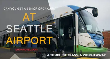 Senior Orca Cards: Available at Seattle Airport?