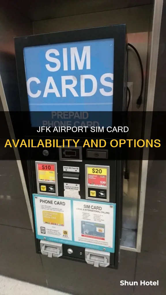 can you get a sim at jfk airport