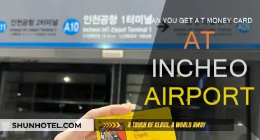 Incheon Airport: Get Your T-Money Card Here