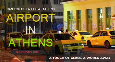 Athens Airport Taxi Services: Availability and Options