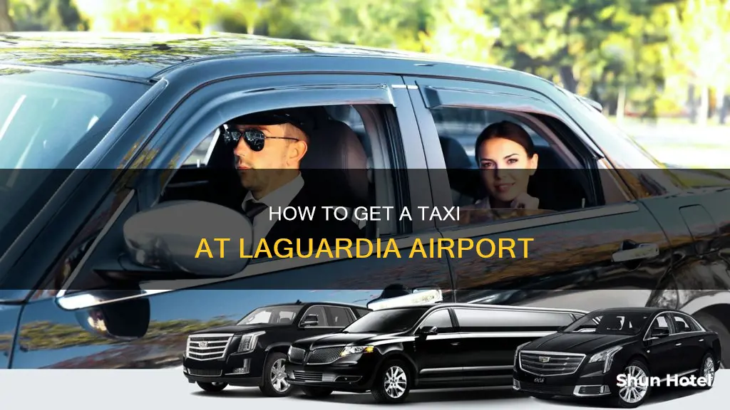 can you get a taxi at laguardia airport