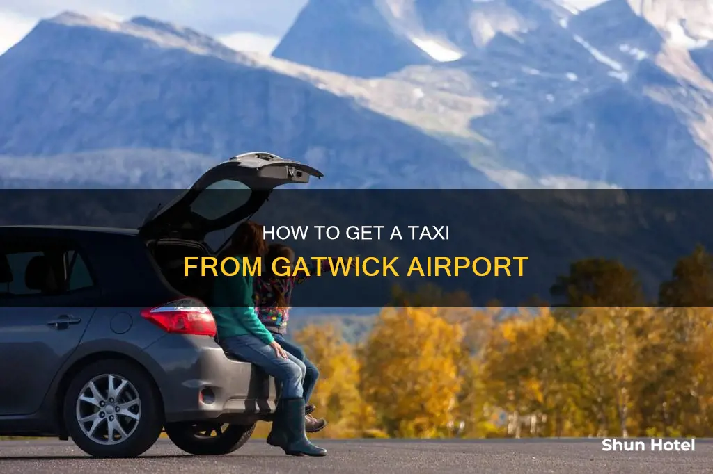 can you get a taxi from gatwick airport