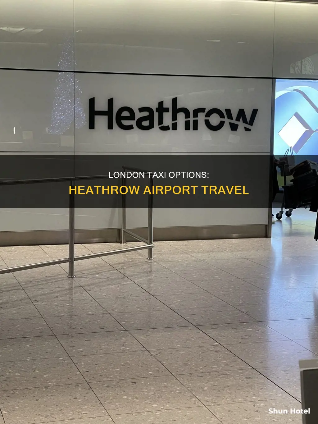 can you get a taxi from heathrow airport