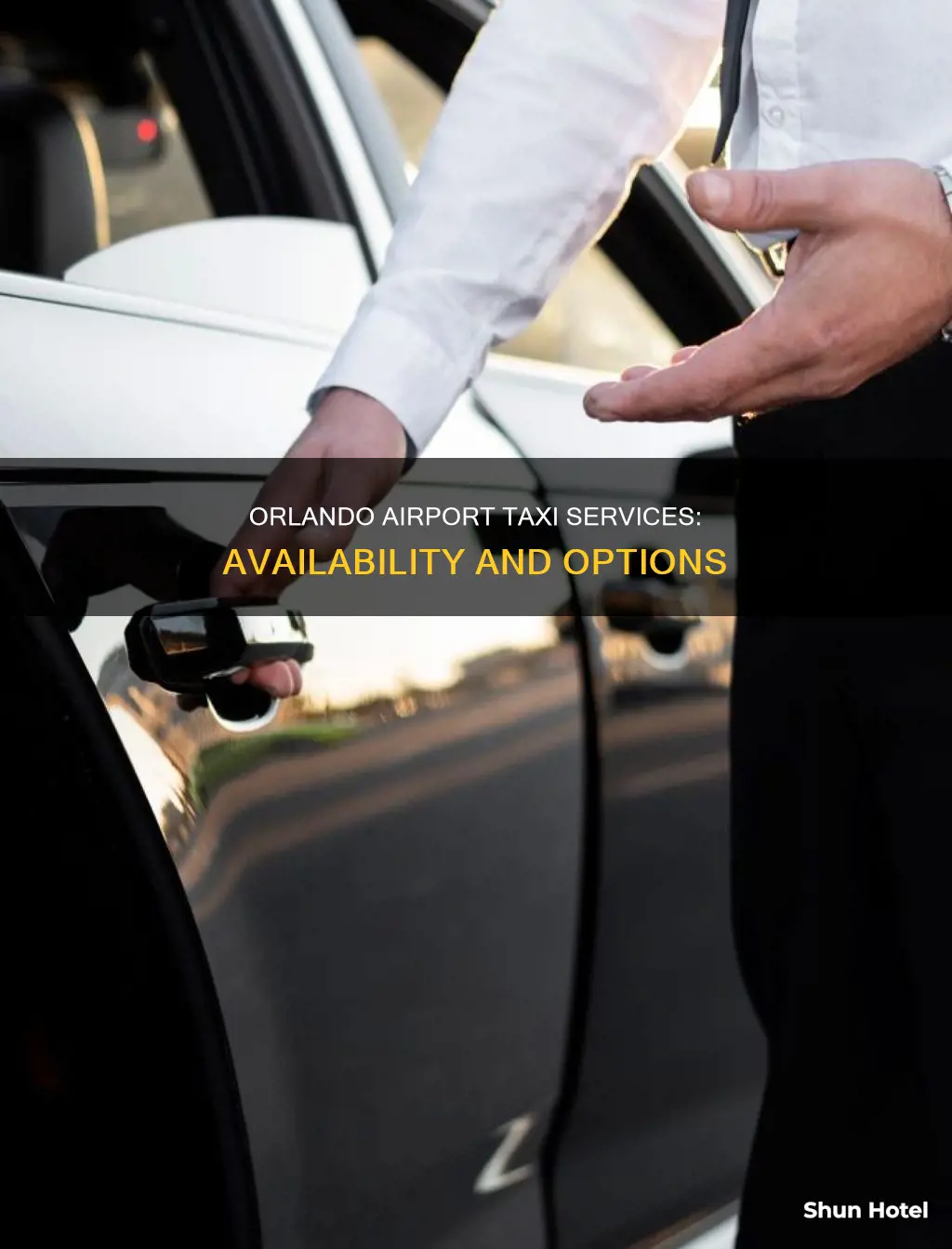 can you get a taxi from orlando airport