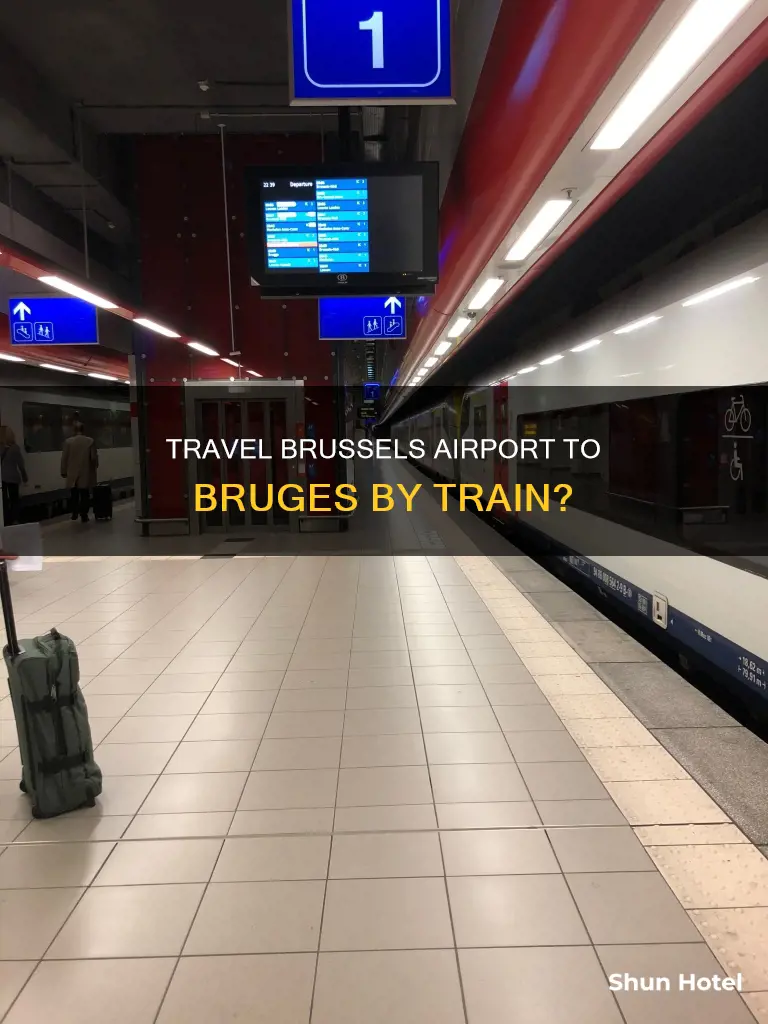 can you get a train from brussels airport to bruges
