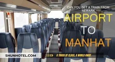 Newark Airport to Manhattan: Train Travel Explored