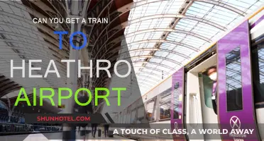 Traveling to Heathrow Airport: Train Options