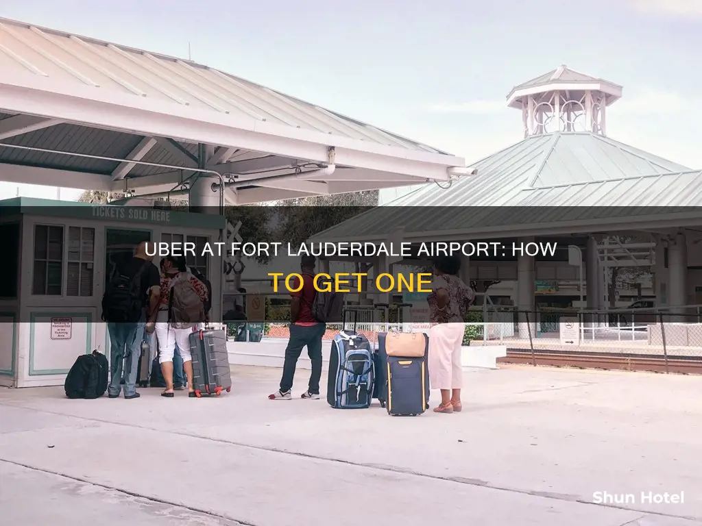 can you get a uber at ft lauderdale airport