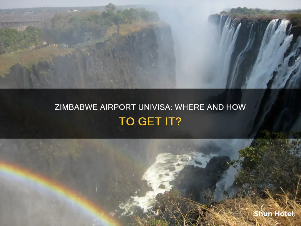 can you get a univisa at zimbabwe airport