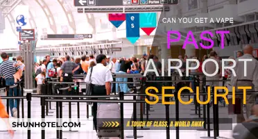 Vaping and Air Travel: Getting Through Airport Security