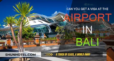 Getting a Visa at Bali's Airport: Is It Possible?