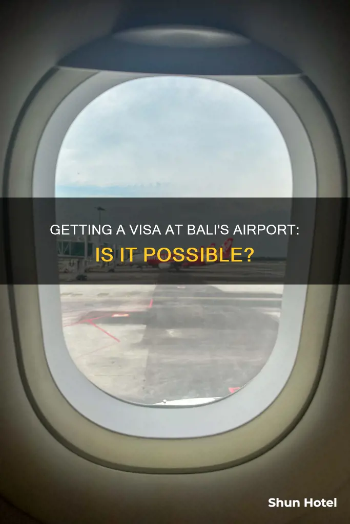can you get a visa at the airport in bali