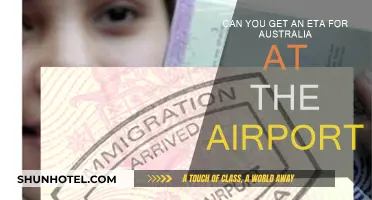 Last-Minute ETA Applications at the Airport?