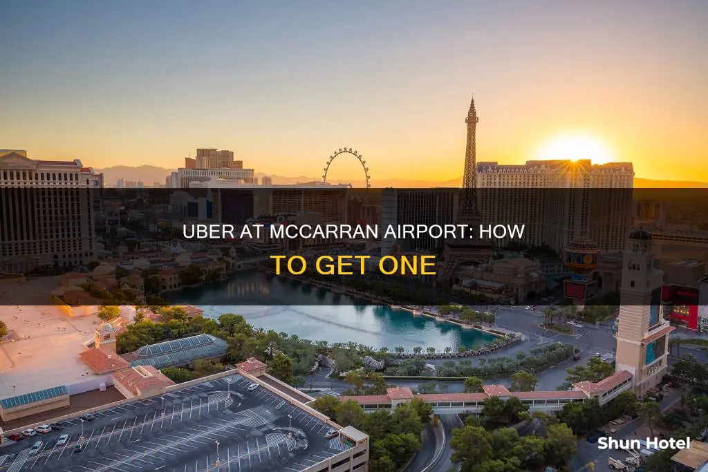 can you get an uber at mccarran airport