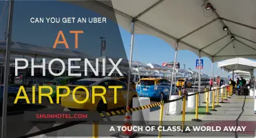 Phoenix Airport: Getting an Uber Ride