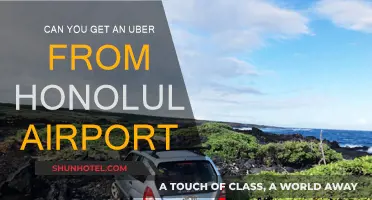 Honolulu Airport: Getting an Uber Ride