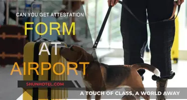 Attaining Attestation Forms: Airport Availability