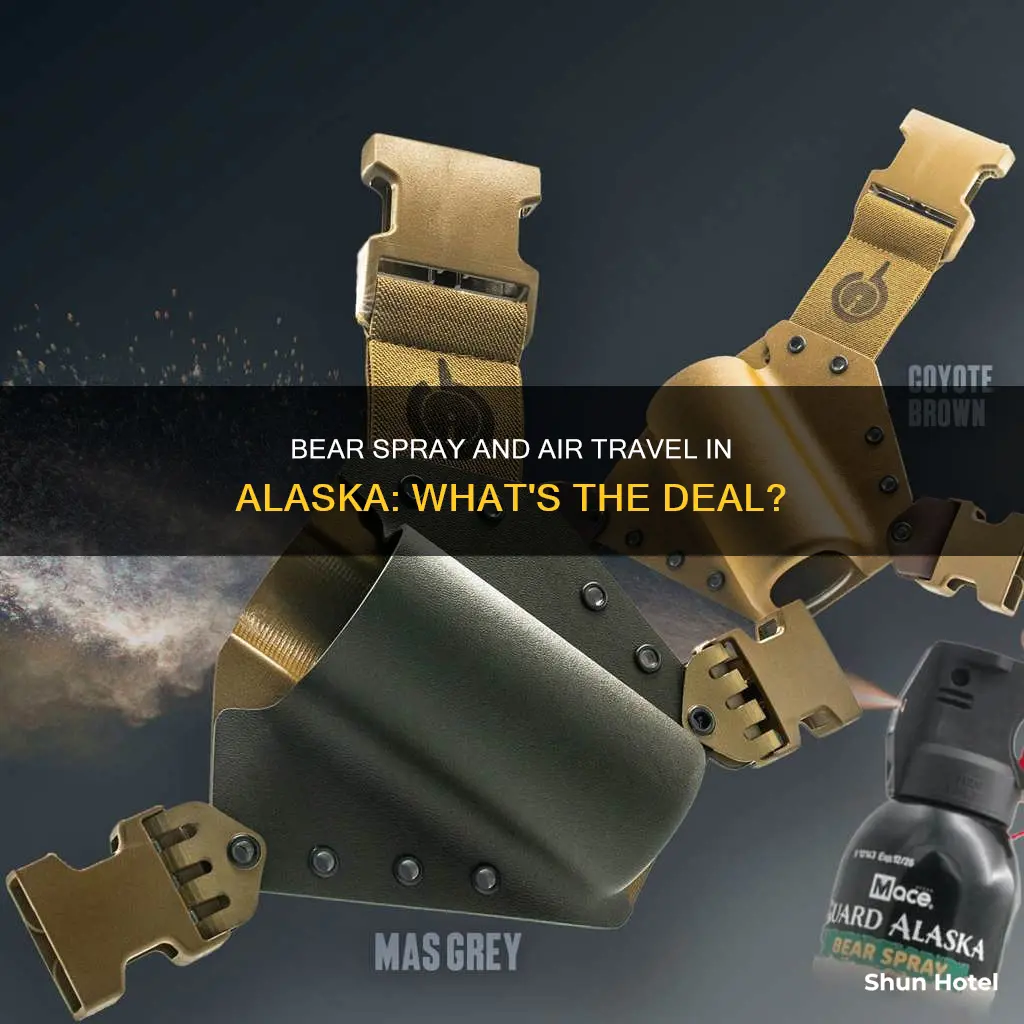 can you get bear spray at the airport in alaska