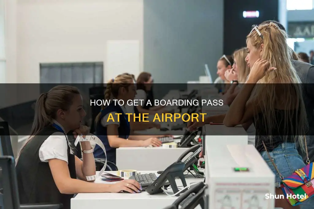 can you get borading pass inside airport
