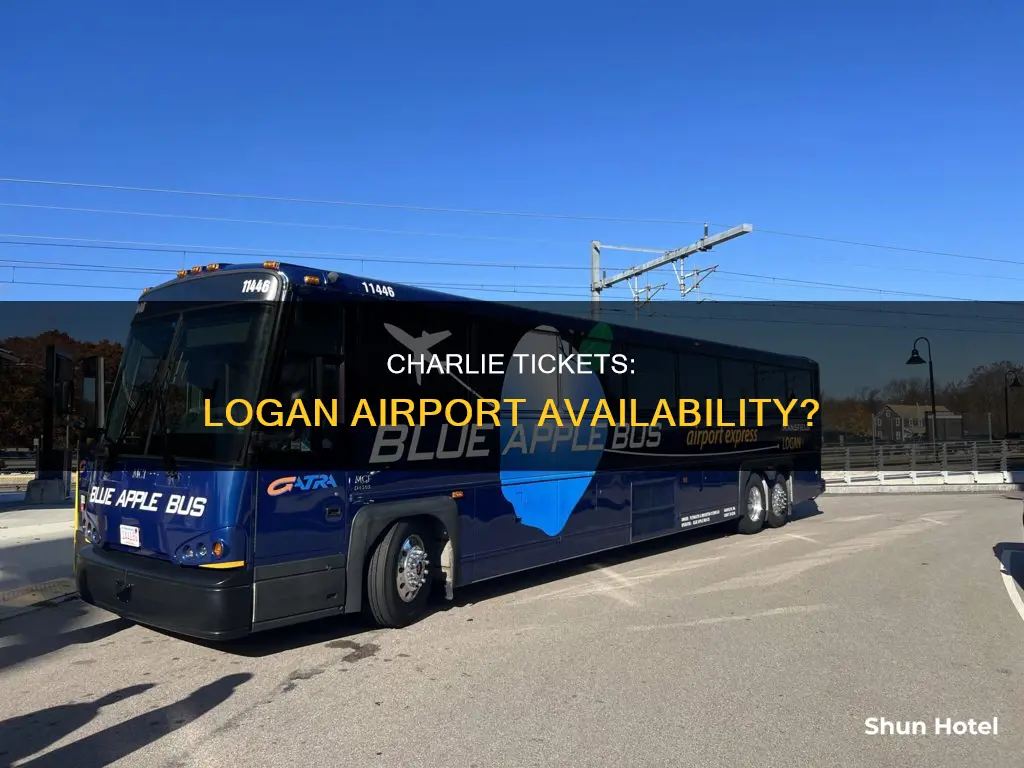 can you get charlie tickets at logan airport