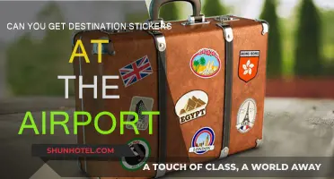 Destination Stickers: Airport Availability and Beyond