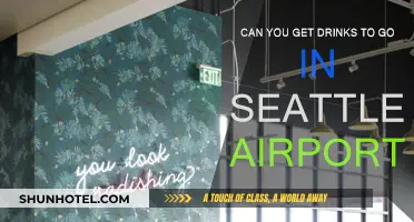 Seattle Airport: Drinks To-Go?