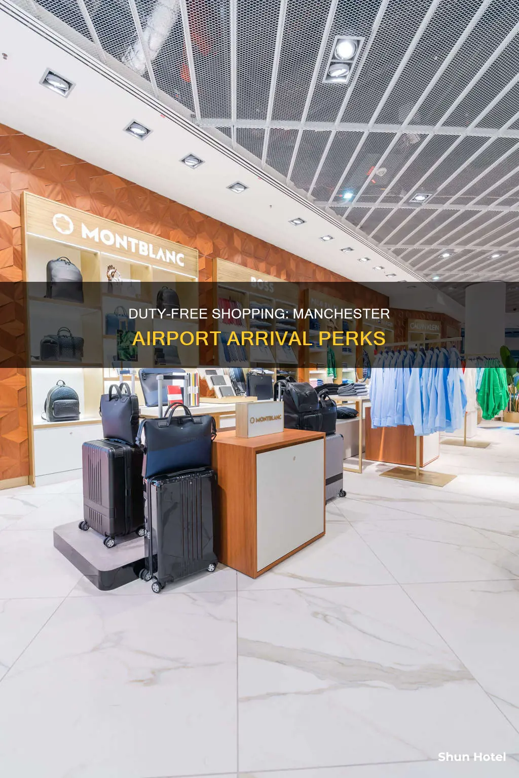 can you get duty free on arrival at manchester airport