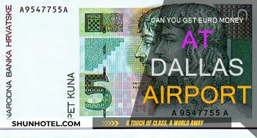 Traveling to Europe? Get Euros at Dallas Airport