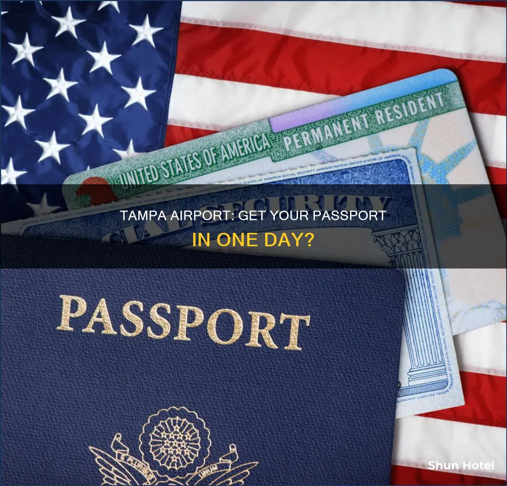 can you get expedited one day passport at tampa airport